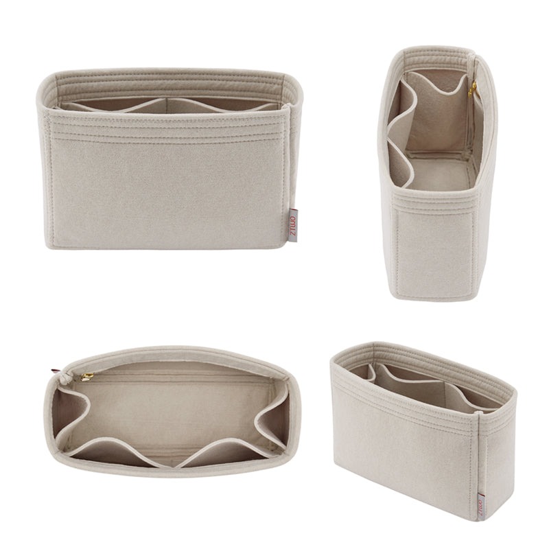Einsatz für Celine Belt Bag Nano / Micro / Mini – Premium-Filzeinlage, 6 Taschen, YKK-Reißverschluss product image 7