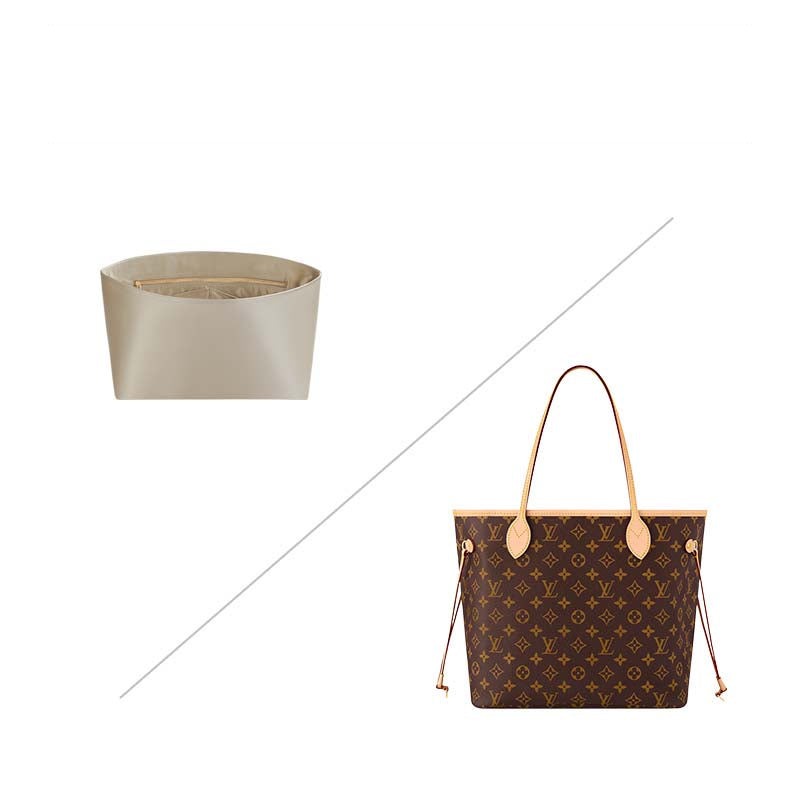 LV 네버풀 BB / PM / MM / GM용 퍼스 오거나이저 – 실크 앤 새틴 에디션 product image 7