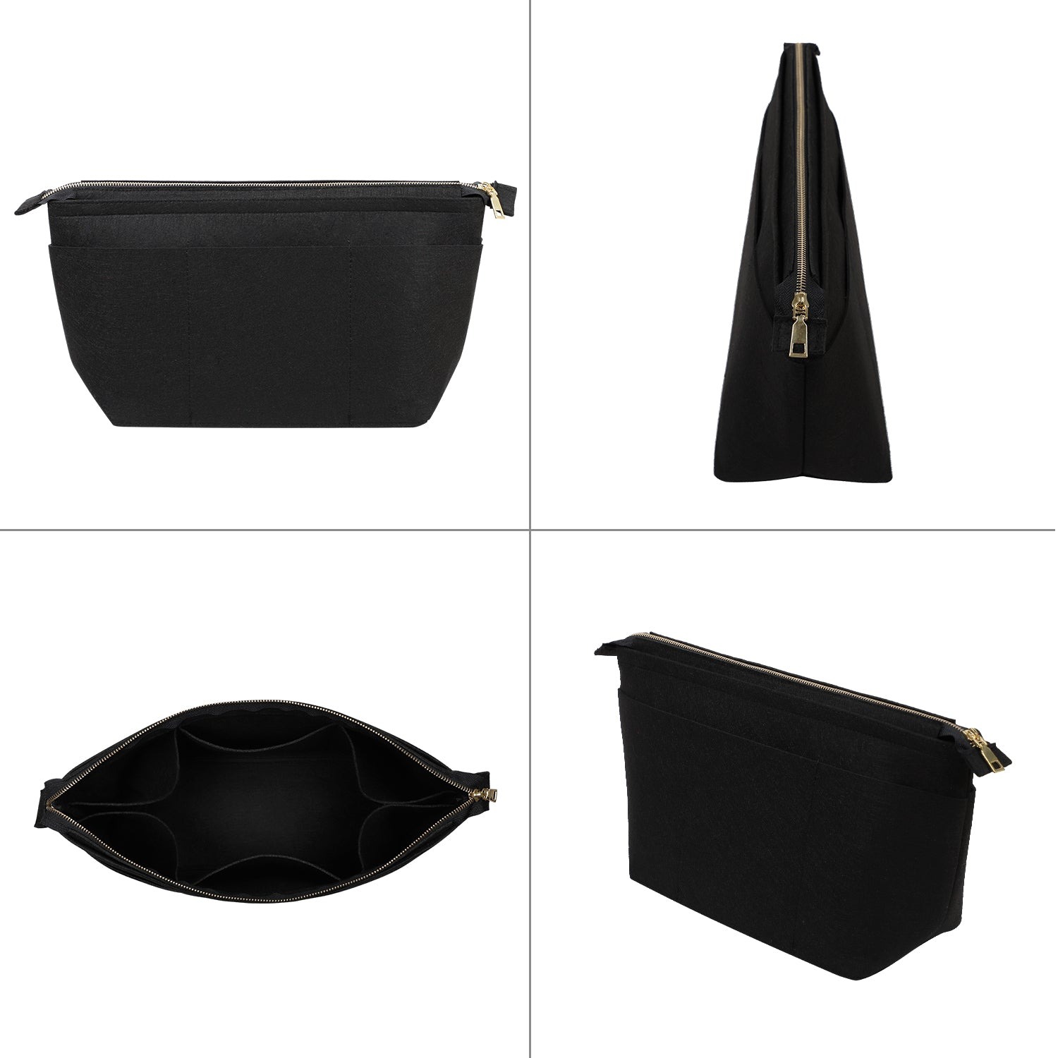 Plstěný organizér do kabelky s klíčenkou na náramek pro LV Speedy Neverfull Tote product image 27