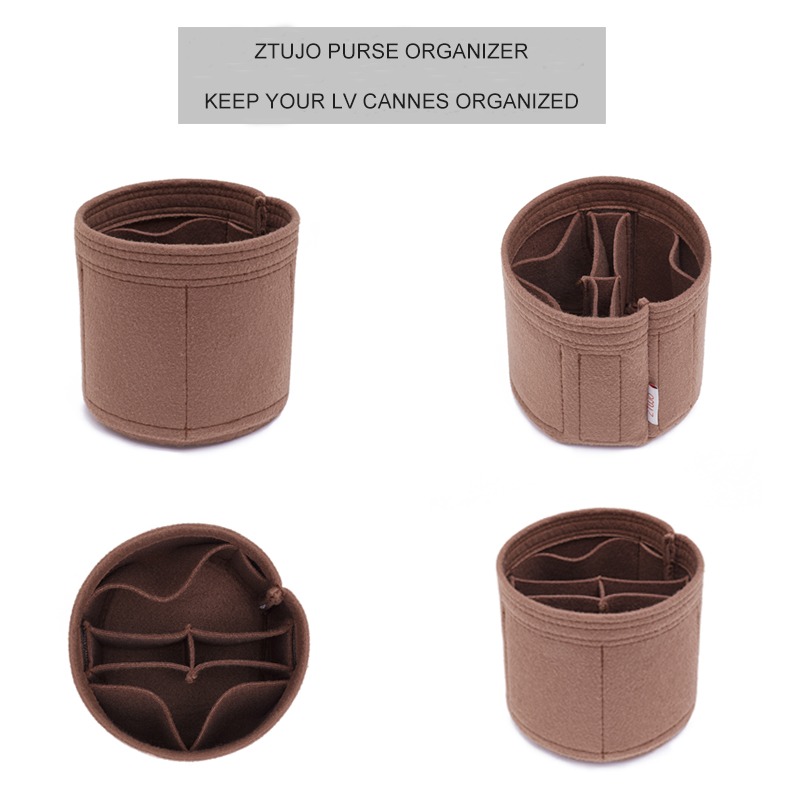 Organizador de bolso para LV Cannes – Inserto de bolso de fieltro premium con 6 bolsillos product image 6