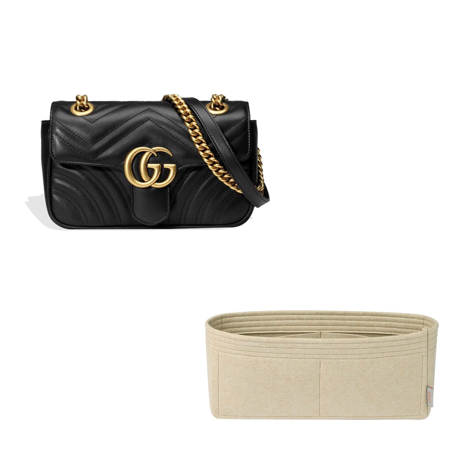 Πρεμιουμ Οργανωτής Τσάντας για Gu*ci GG Marmont Super Mini / Mini / Small / Medium