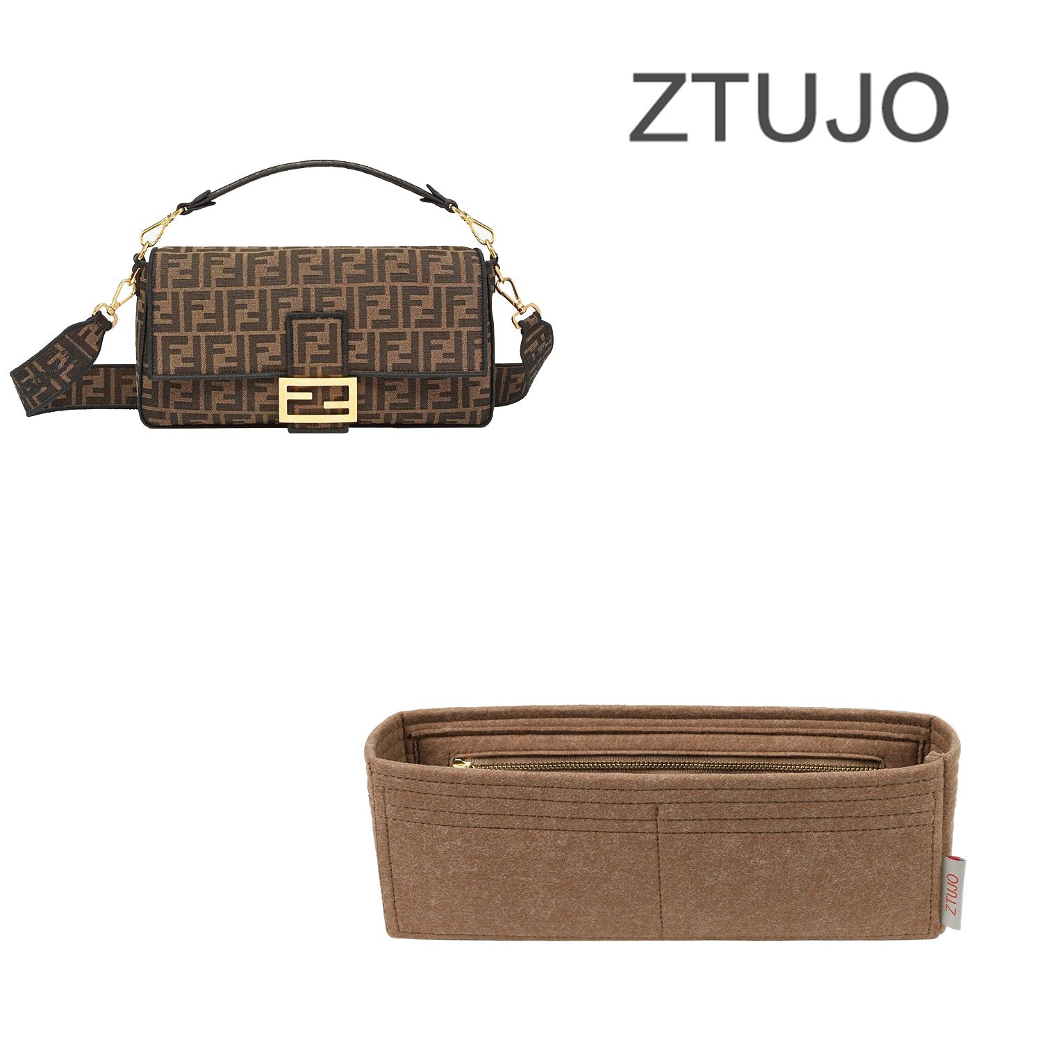 Θήκη οργάνωσης τσάντας για Fendi Baguette Mini (19) / Medium (26) / Large (33)