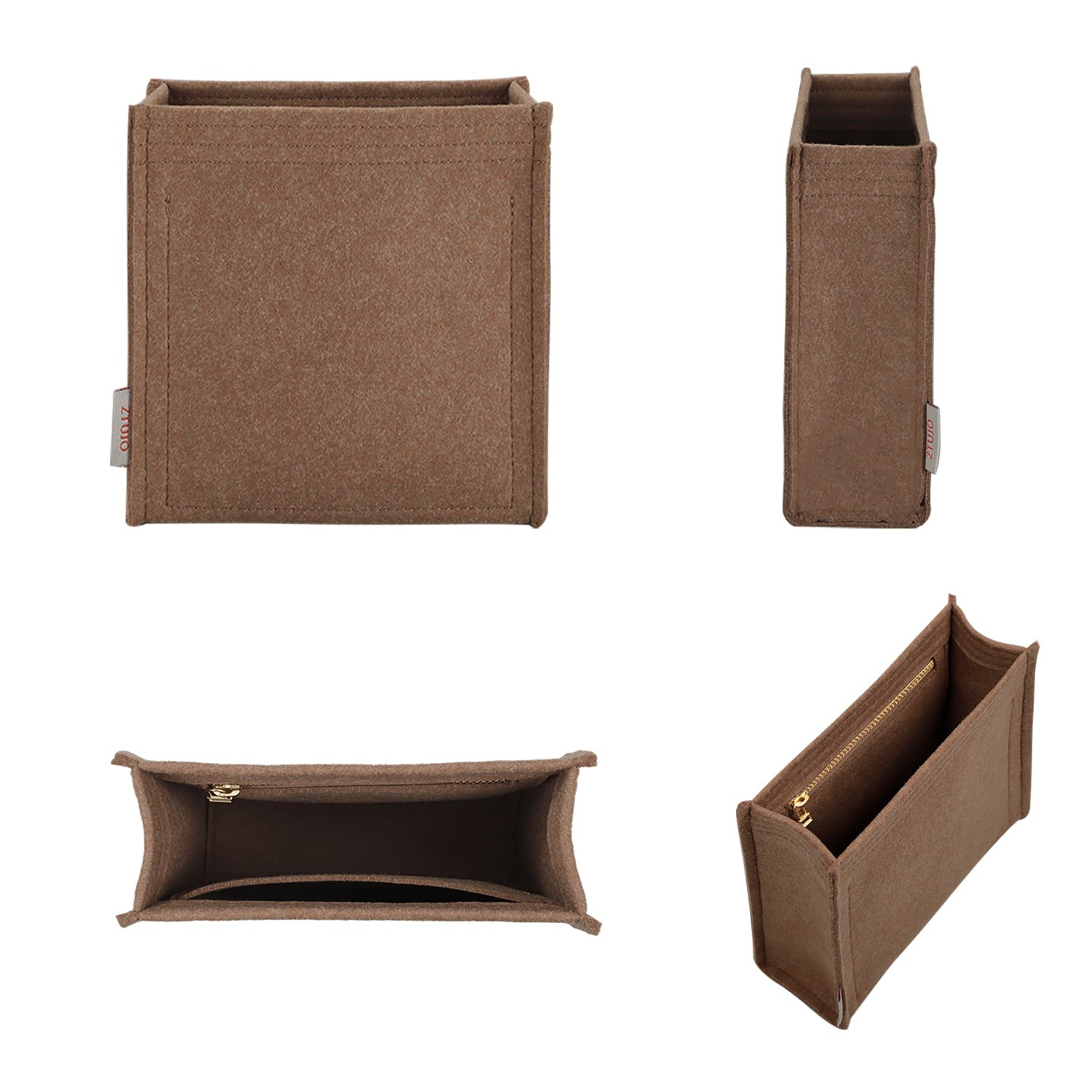 منظّم حقيبة فاخر لـ Celine Vertical Cabas Mini / Small – بني فاتح أو حسب الطلب product image 2