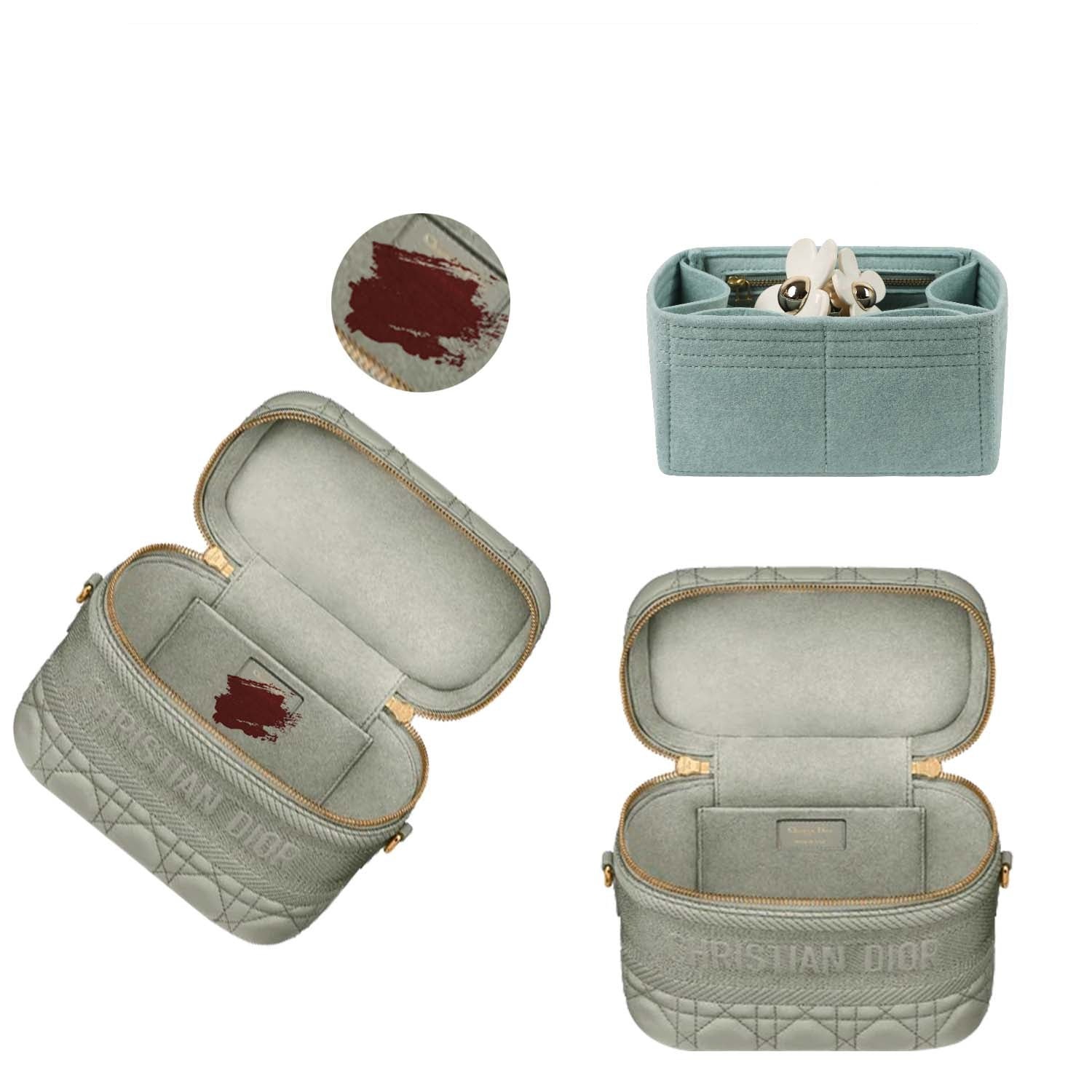 Organizér do kabelky pro DiorTravel Small / Large – prémiový filc, 6 kapes detail image 4