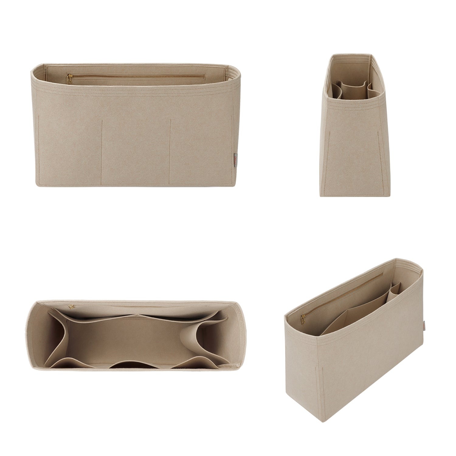 Premium-Handtaschenorganizer für Gucci Ophidia GG Tote – 8 Fächer, Fleischgrau / Sonderfarbe product image 2