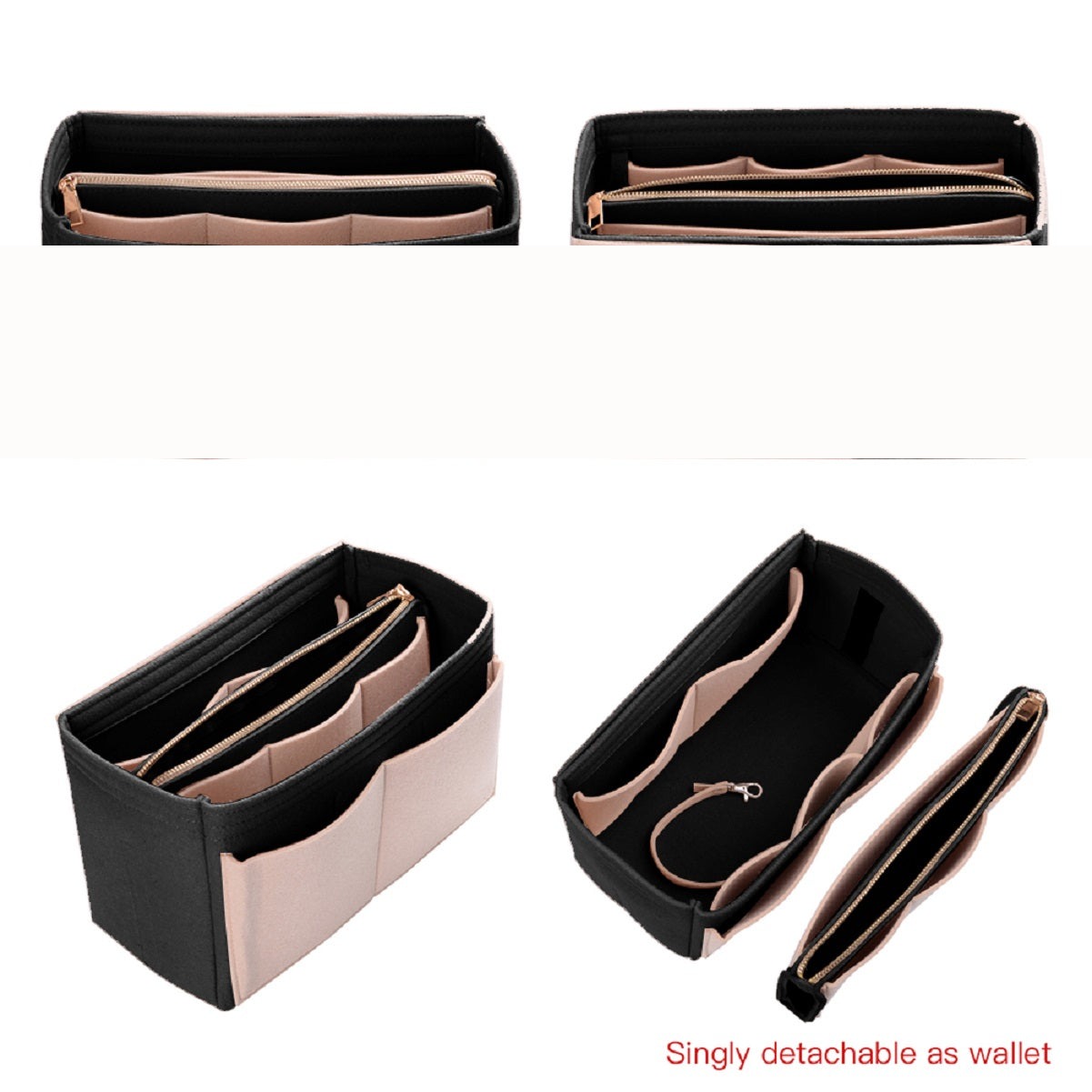 Organizador para Bolsa LV Speedy Neverfull Tote – 6 Tamanhos, Insert de Feltro para Bolsa com Zíper product image 39