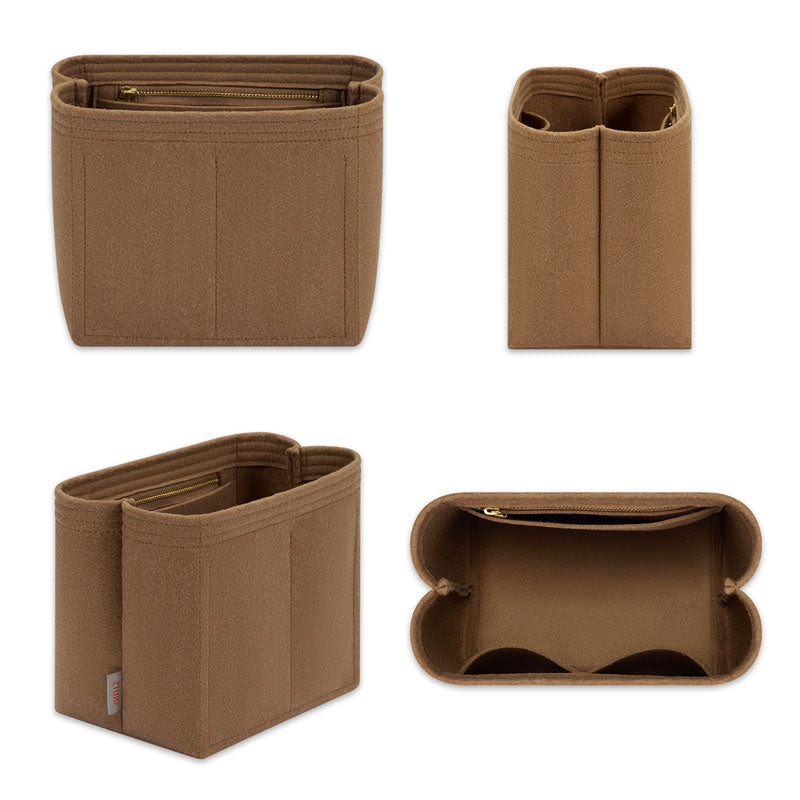 Premium Geldbörsen-Organizer für Celine Bucket Small / Medium – Hellbraun oder Individualfarbe detail image 1