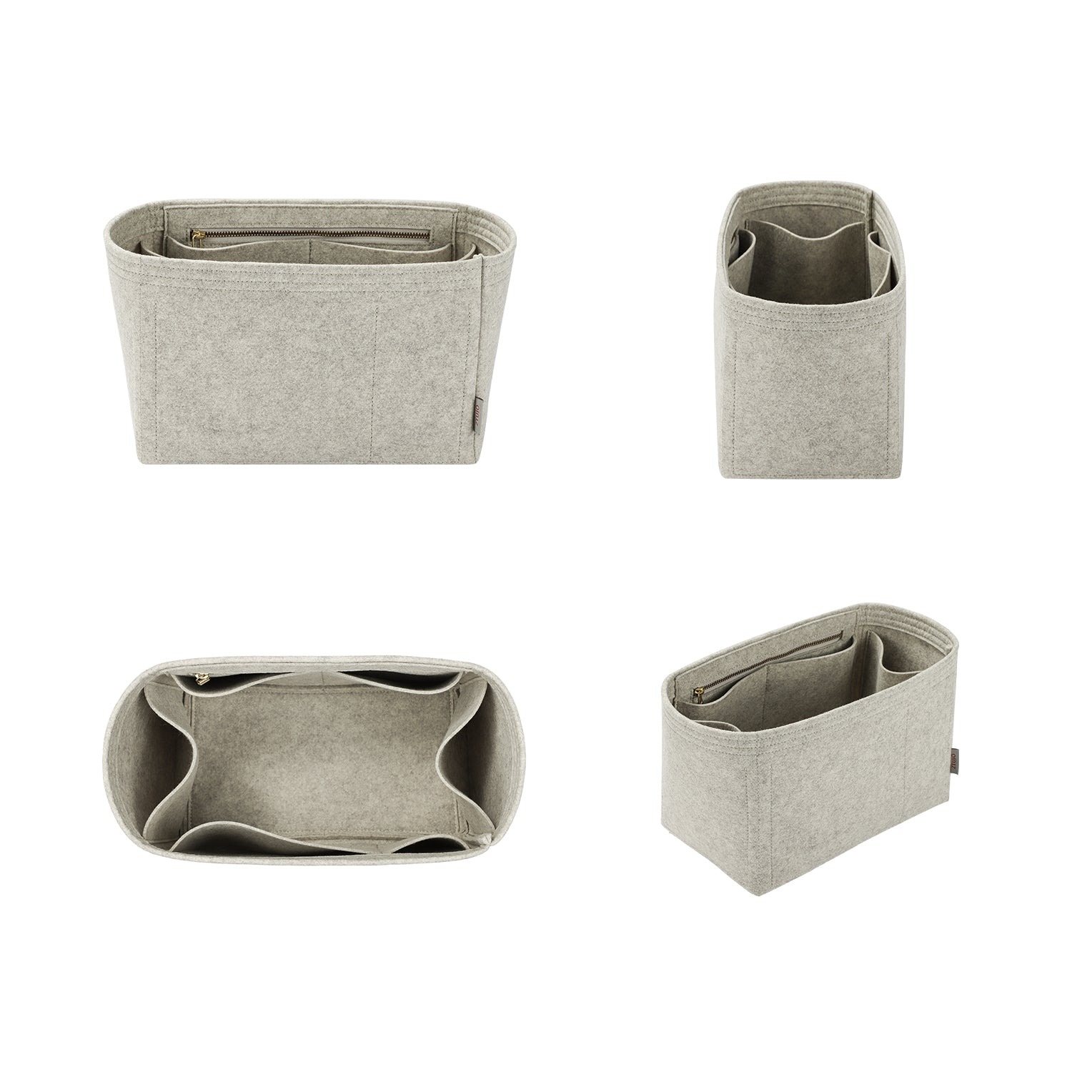 Prémiový organizér do kabelky pro Hermes Steeple 25 / 28 – 7 kapes, zipy YKK product image 2