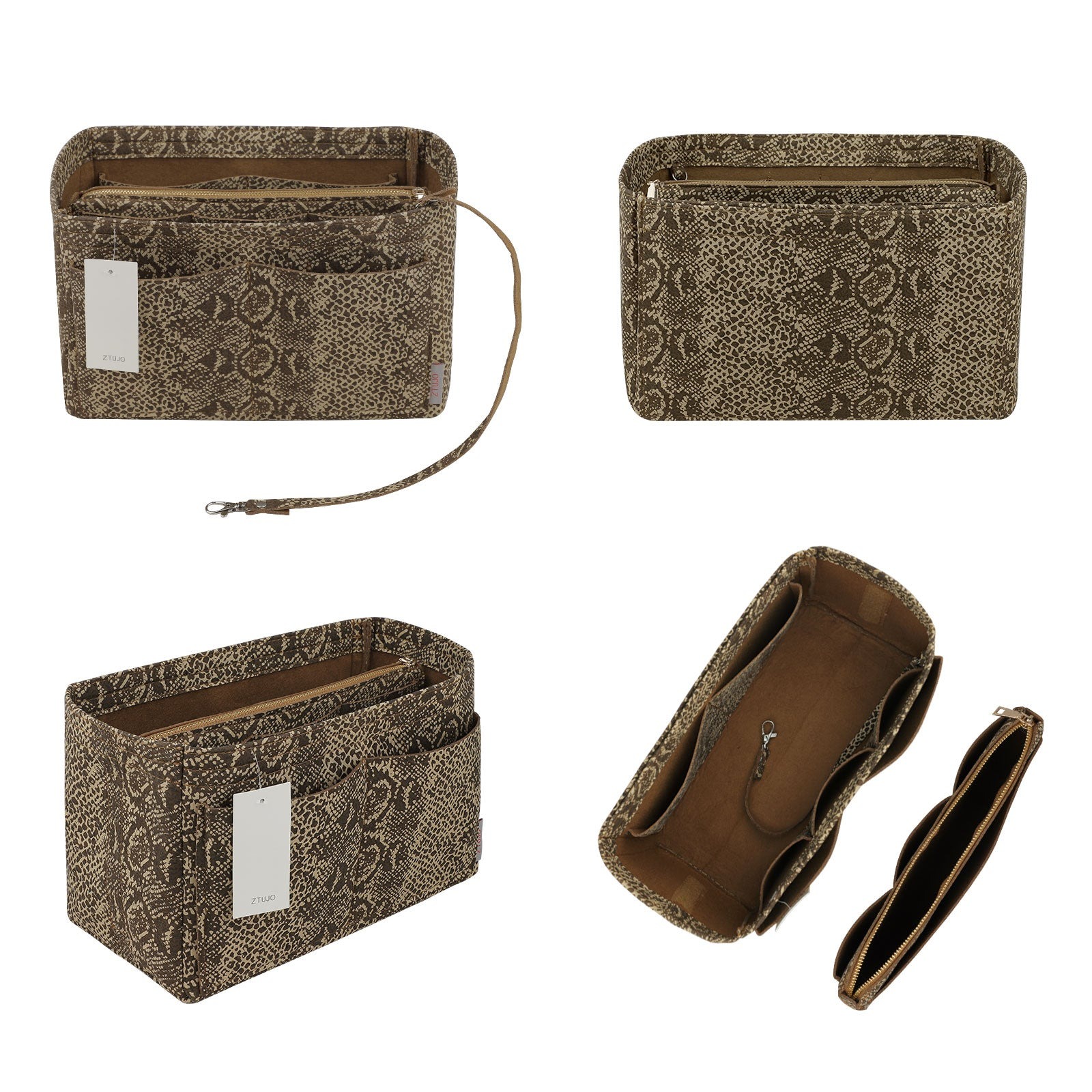Organizador para Bolsa LV Speedy Neverfull Tote – 6 Tamanhos, Insert de Feltro para Bolsa com Zíper product image 105