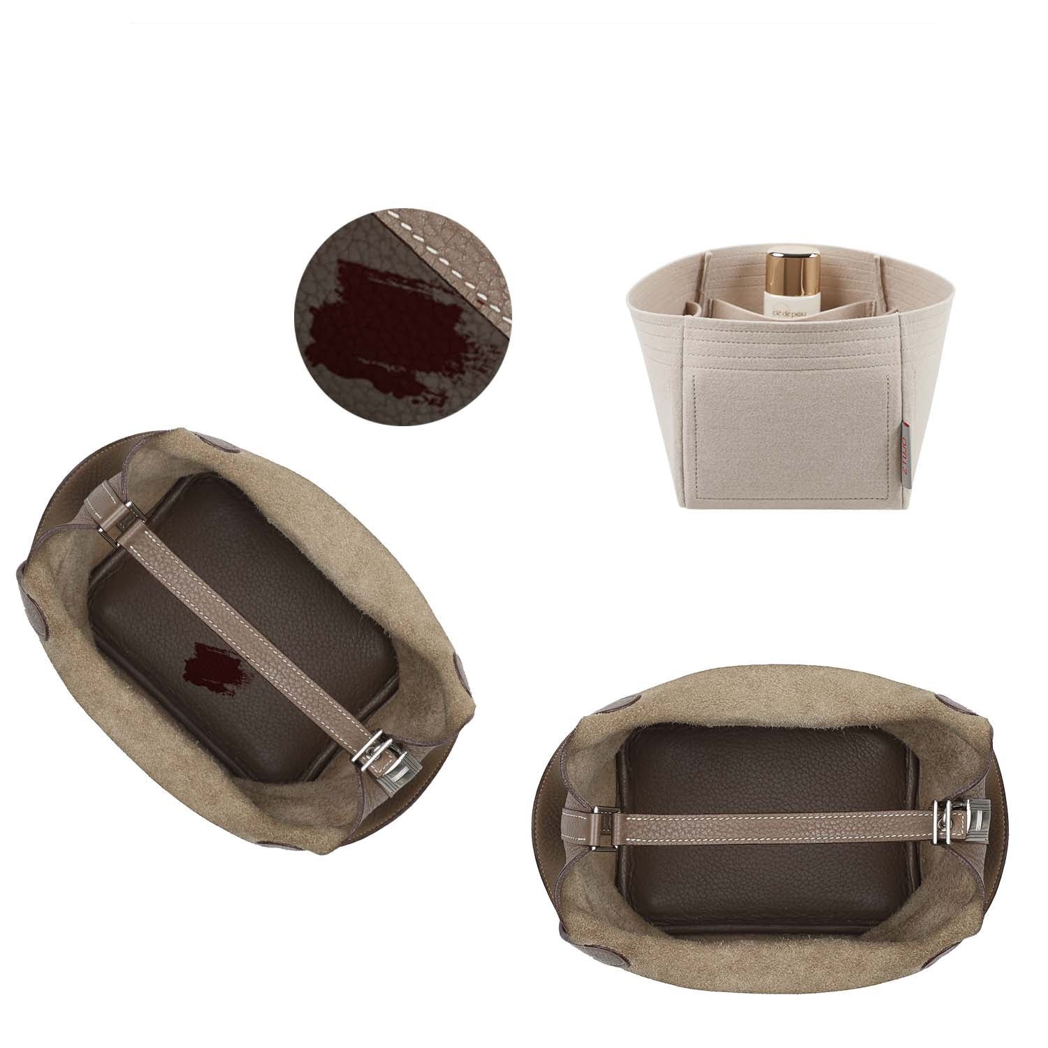 Einsatz für Hermes Picotin 18 / 22 / 26 – 6 Fächer, Filzeinlage product image 5