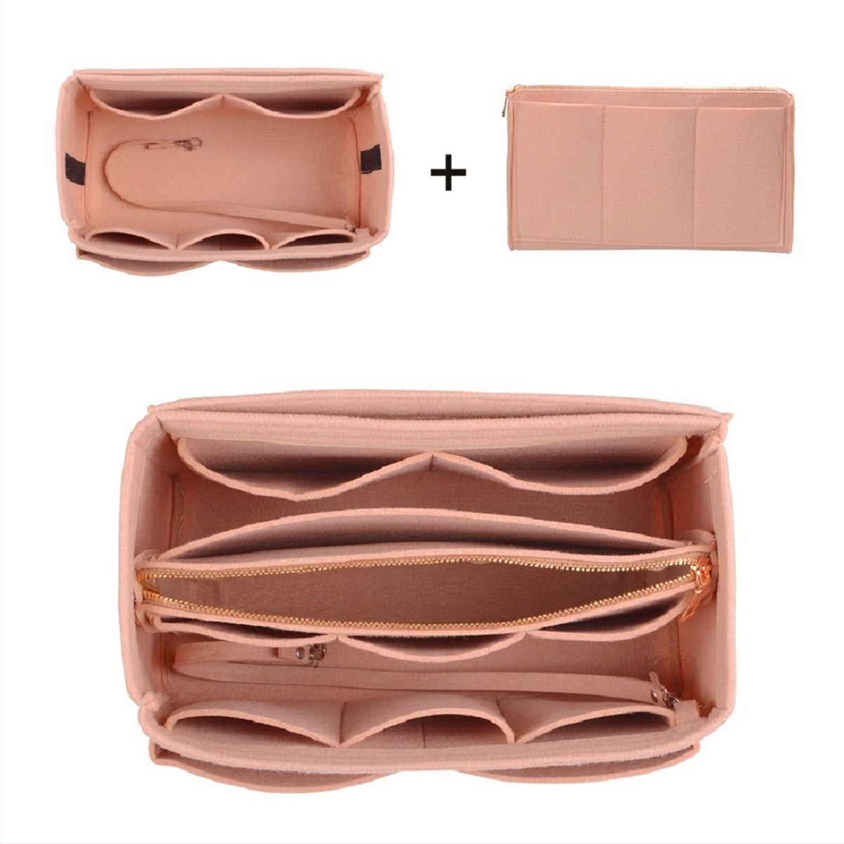 Organizador para Bolsa LV Speedy Neverfull Tote – 6 Tamanhos, Insert de Feltro para Bolsa com Zíper product image 69
