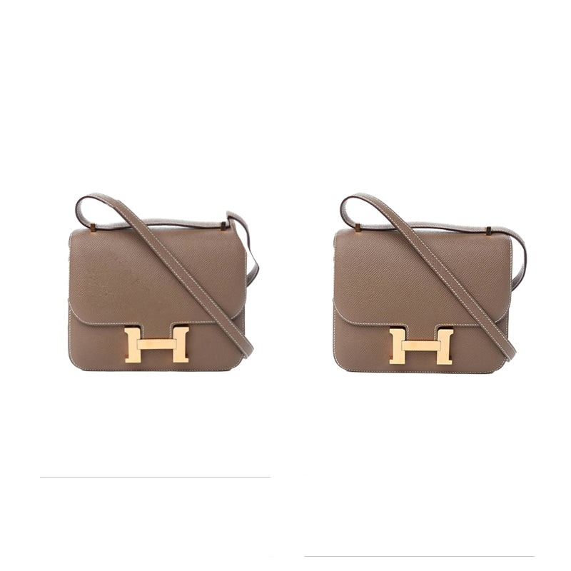 프리미엄 지갑 오거나이저 for New Hermes Constance 24 – Warm Gray / Custom product image 5