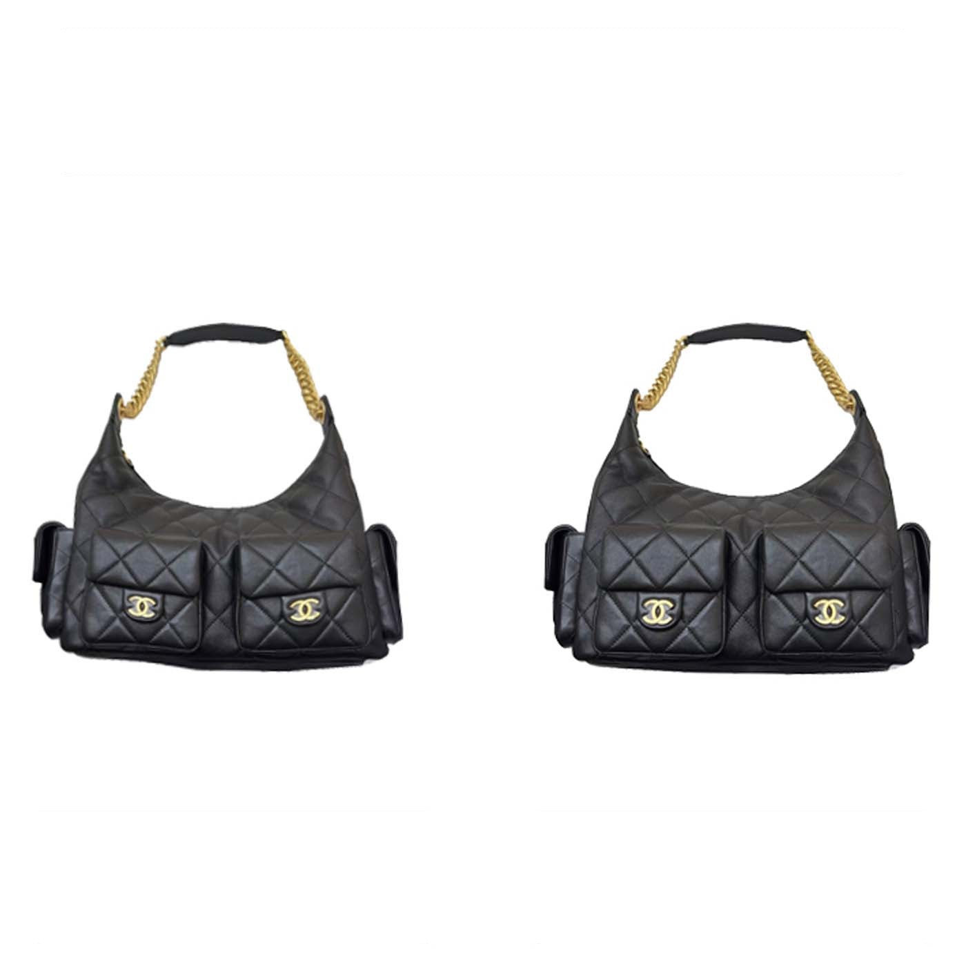 Organizer in seta e raso per borsa Chanel 25C Hobo Small / Medium / Large product image 7