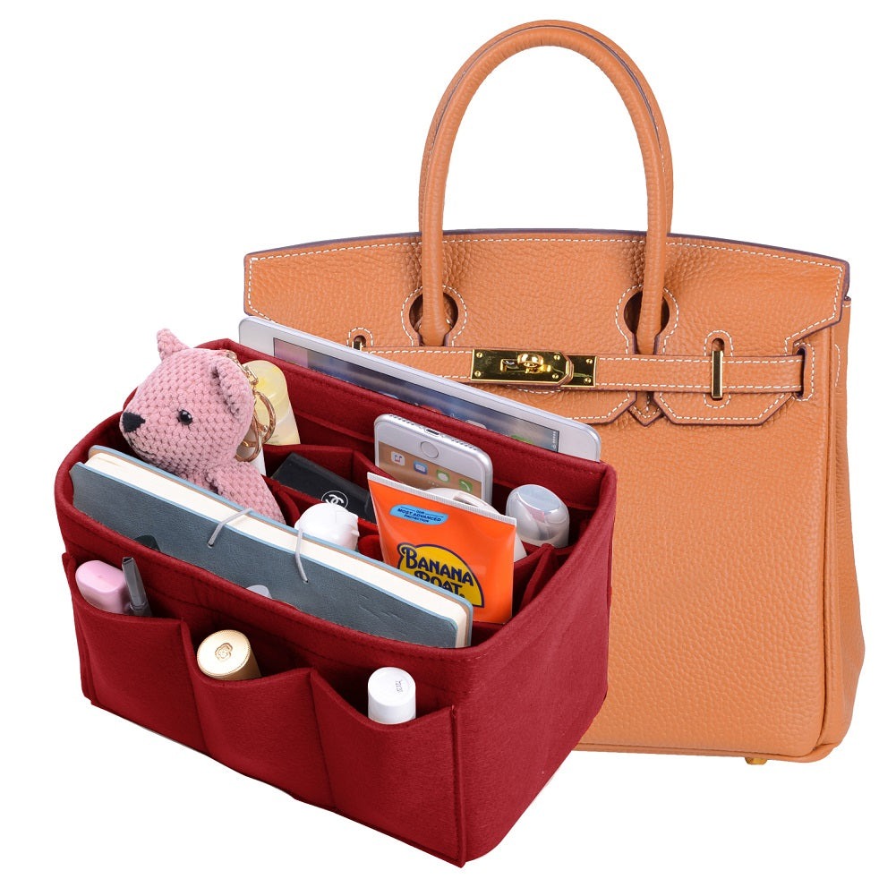 Fickorgware med fastsydd botteninsats för Hermes Birkin 30/35 detail image 6