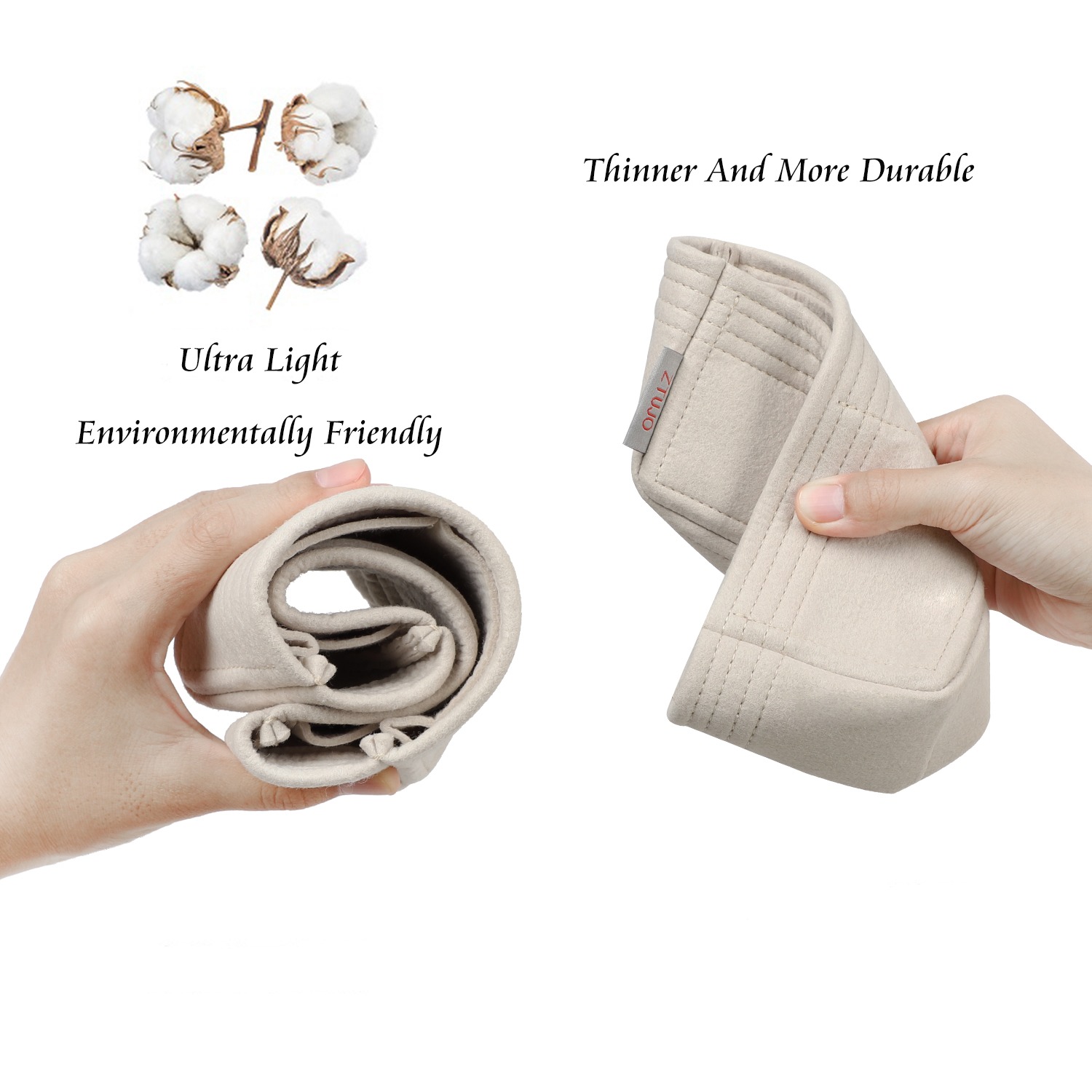 منظم حقيبة لـ Lady Dior Mini / Small / Medium / Large – 6 جيوب، لباد detail image 2