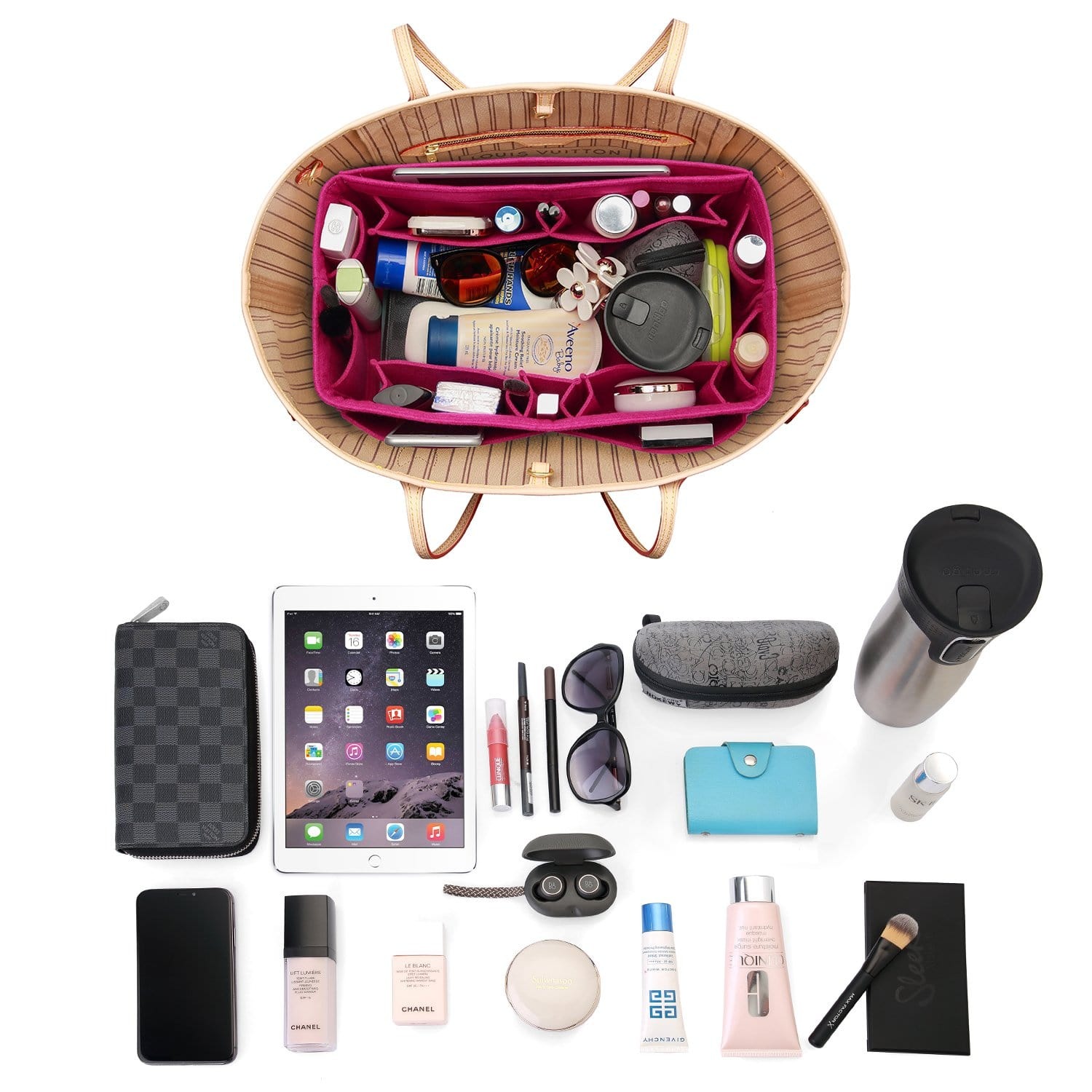 Organisateur de sac à main en feutre – Très grande taille (Convient au Speedy 40 / Neverfull GM) product image 67