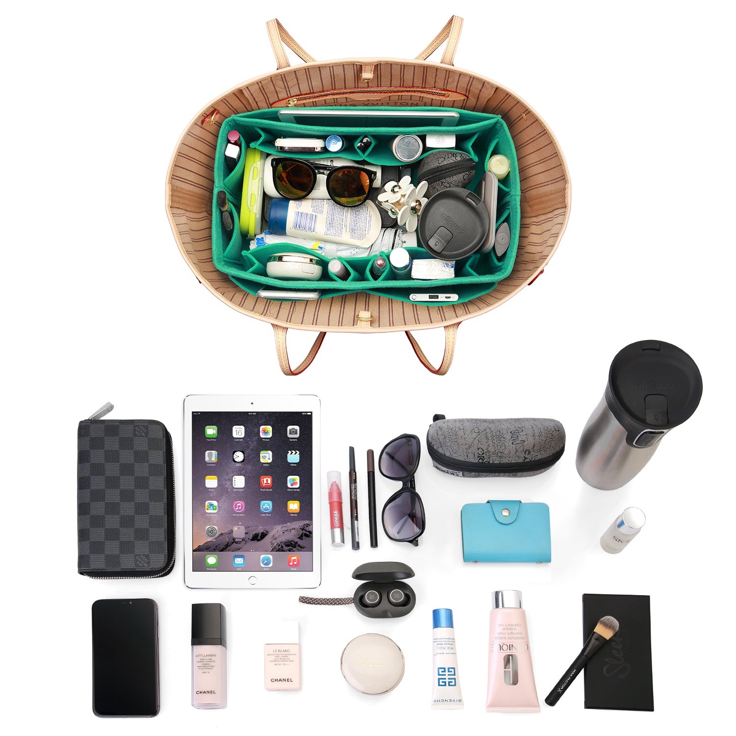 Organisateur de sac à main en feutre – Très grande taille (Convient au Speedy 40 / Neverfull GM) product image 32