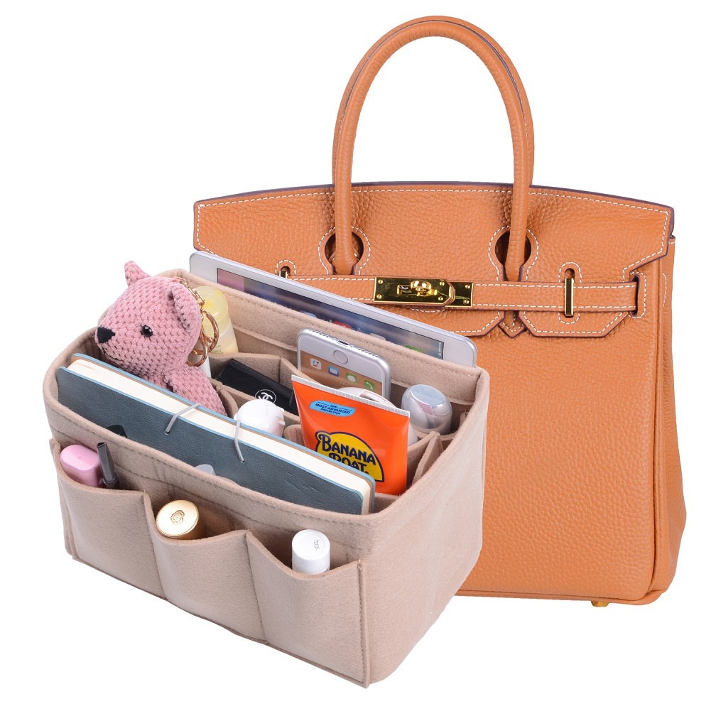 Fickorgware med fastsydd botteninsats för Hermes Birkin 30/35 detail image 12