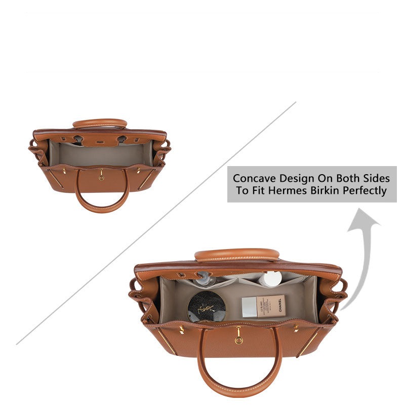 Hedvábný a saténový organizér do kabelky pro Hermes Birkin 25 / 30 / 35 / 40 detail image 6