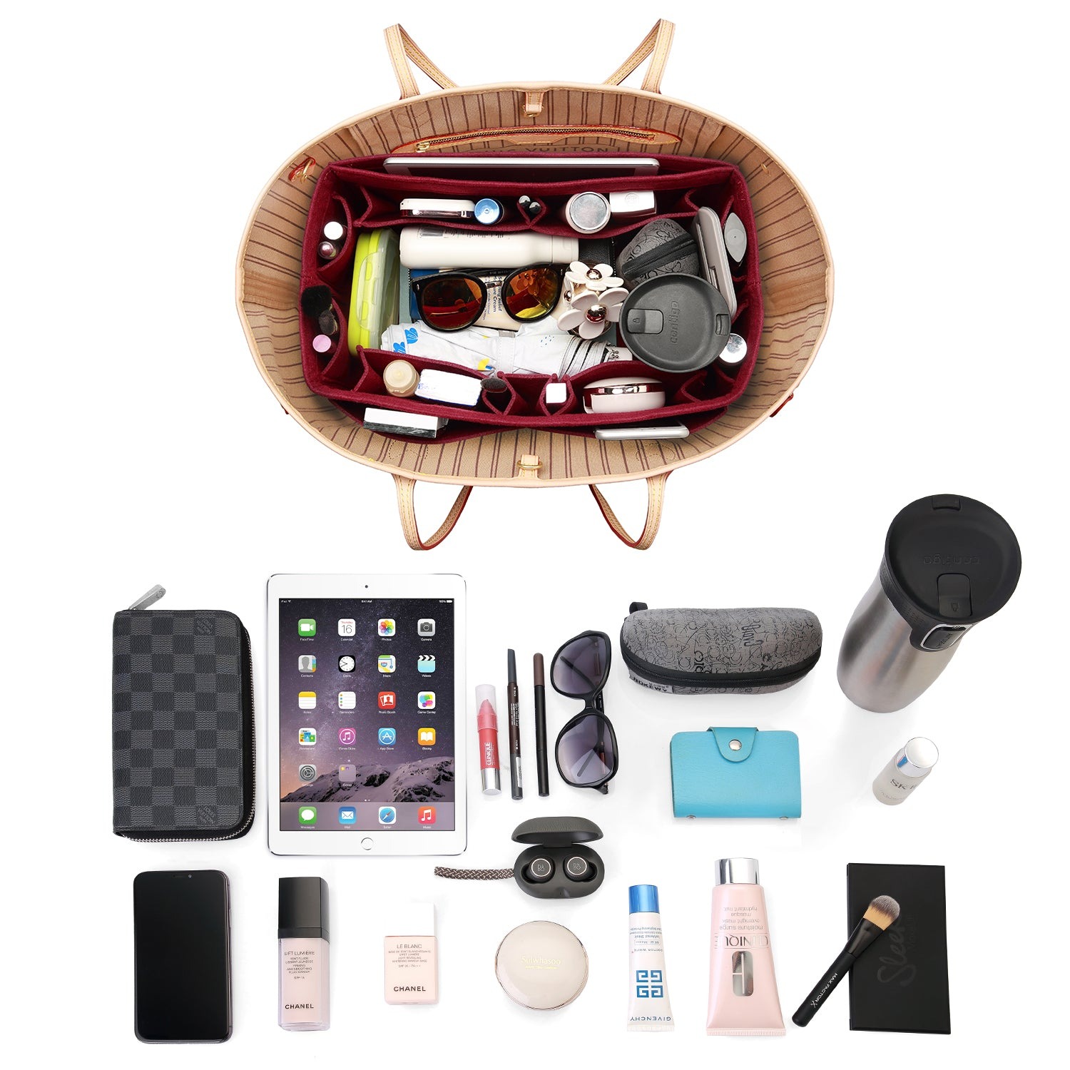 Organisateur de sac à main en feutre – Très grande taille (Convient au Speedy 40 / Neverfull GM) product image 25