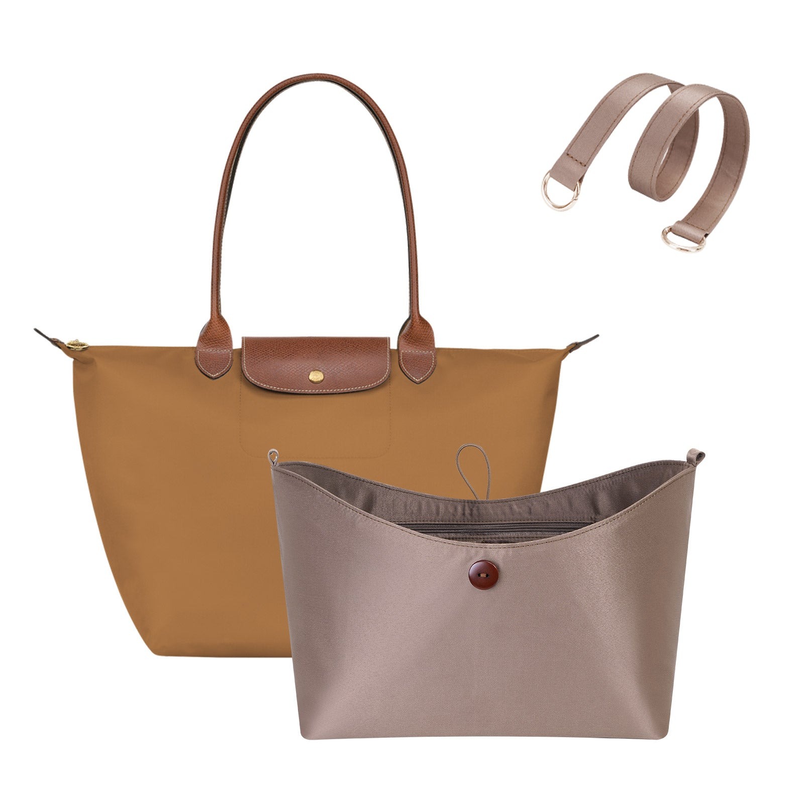 INNERBAG Taschenorganizer-Einsatz für LongChamp Le Pliage, Energy, Schultertasche, Top Handle, Xtra product image 3
