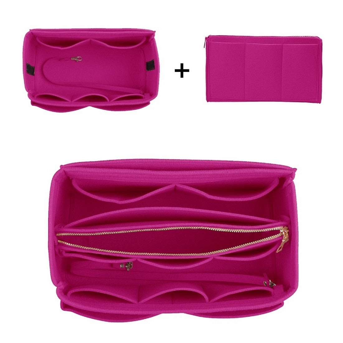 Organizador para Bolsa LV Speedy Neverfull Tote – 6 Tamanhos, Insert de Feltro para Bolsa com Zíper product image 34