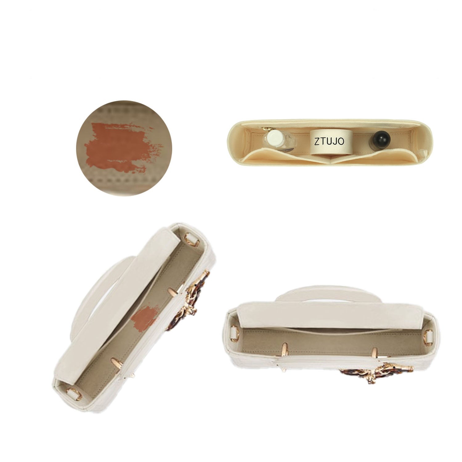 Organizér do kabelky Premium pro Dior Lady D-Joy Micro / Small / Medium detail image 3
