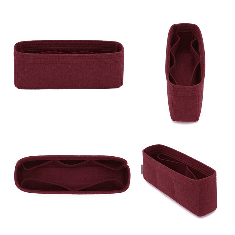 Penyusun Beg untuk CHANEL 19 Flap Bag 26cm / 30cm / 36cm – 6 Poket, Burgundy atau Tempahan Khas detail image 4