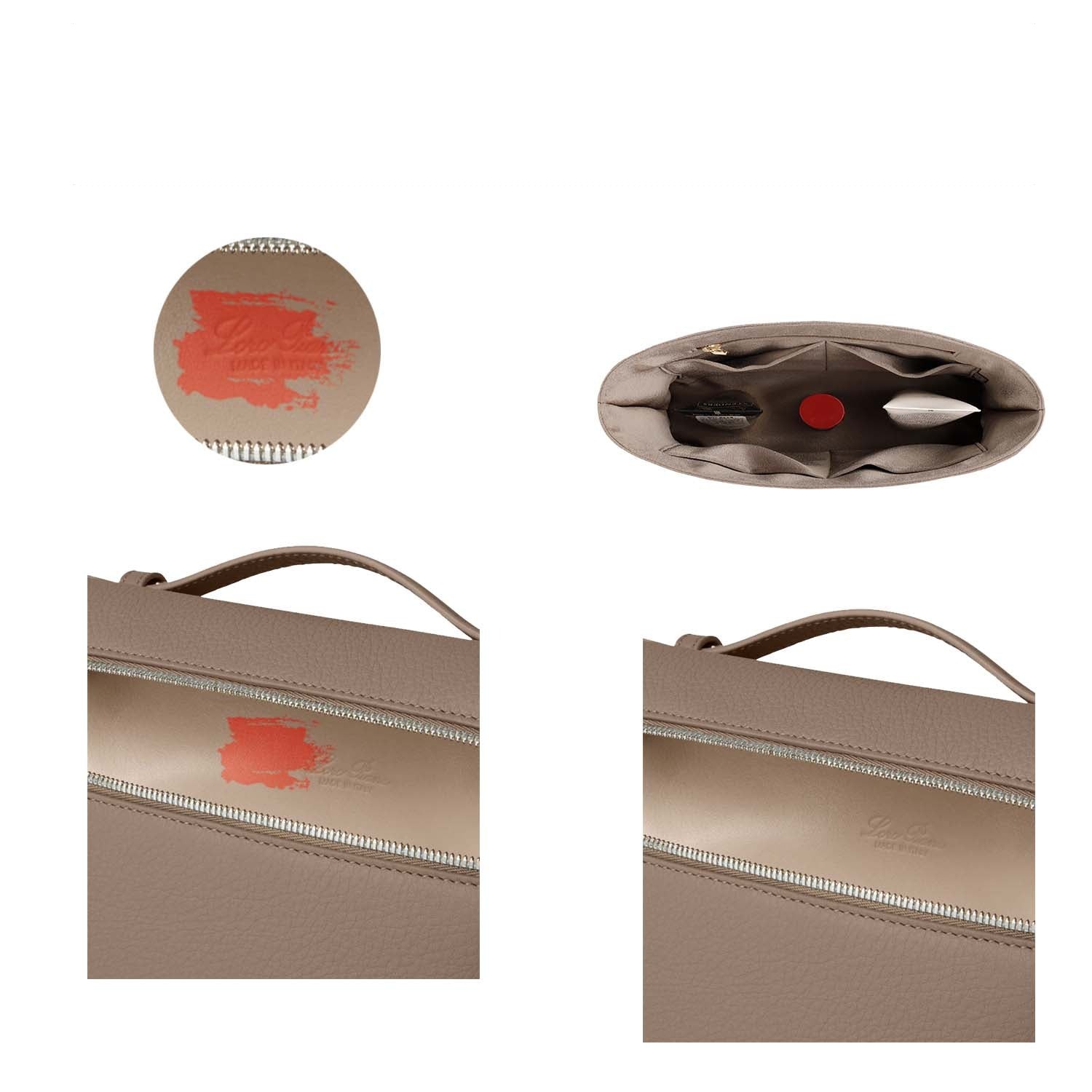 Penyusun Beg untuk Beg Galas Loro Piana Extra Pocket L23.5 – Sutera & Satin, 5 Poket detail image 4