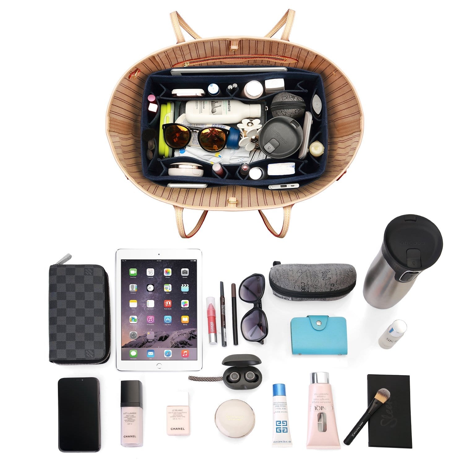 Organisateur de sac à main en feutre – Très grande taille (Convient au Speedy 40 / Neverfull GM) product image 60