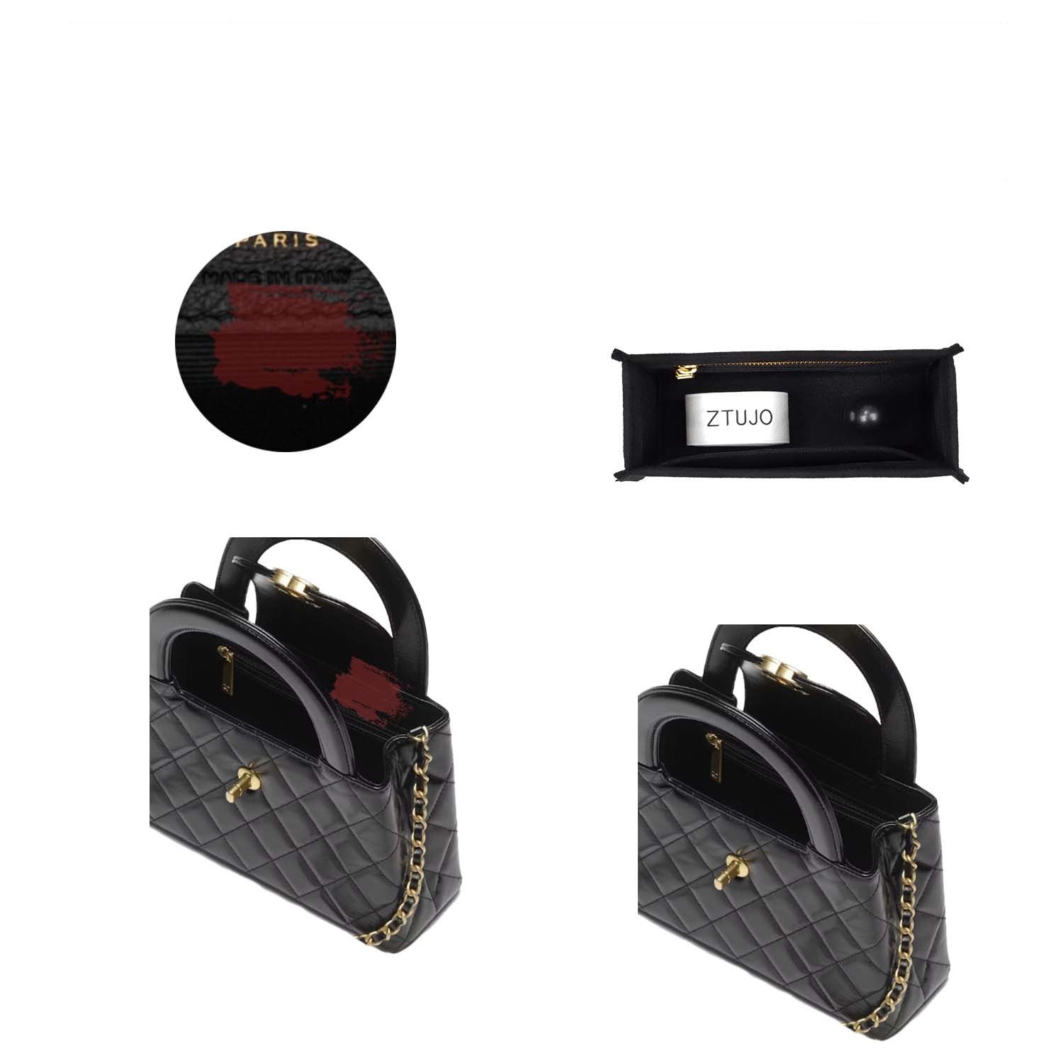 Penyusun Beg untuk Beg Chanel Kelly – Sisipan Felt Premium dengan Zip YKK product image 4