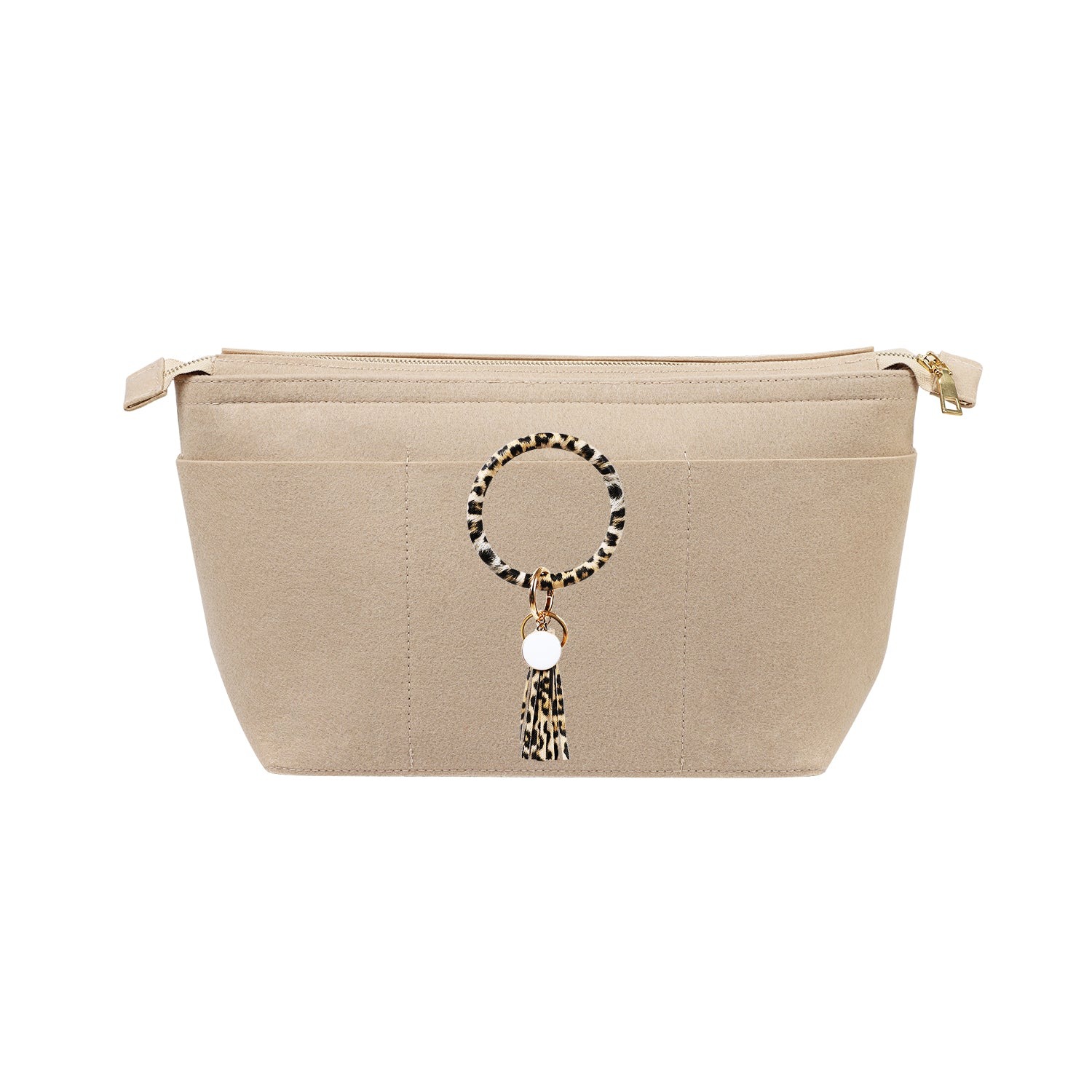 Fieltro Organizador de Bolso con Llaveros de Pulsera para LV Speedy Neverfull Tote