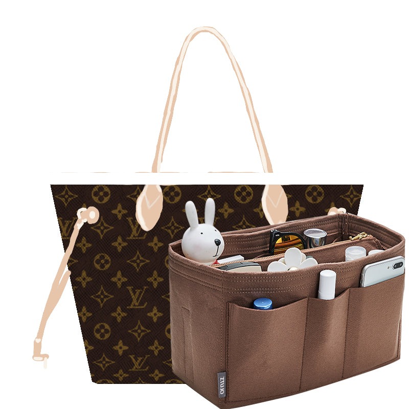 Organizer für LV Neverfull PM / MM / GM – Filzeinlage mit 13 Fächern product image 6