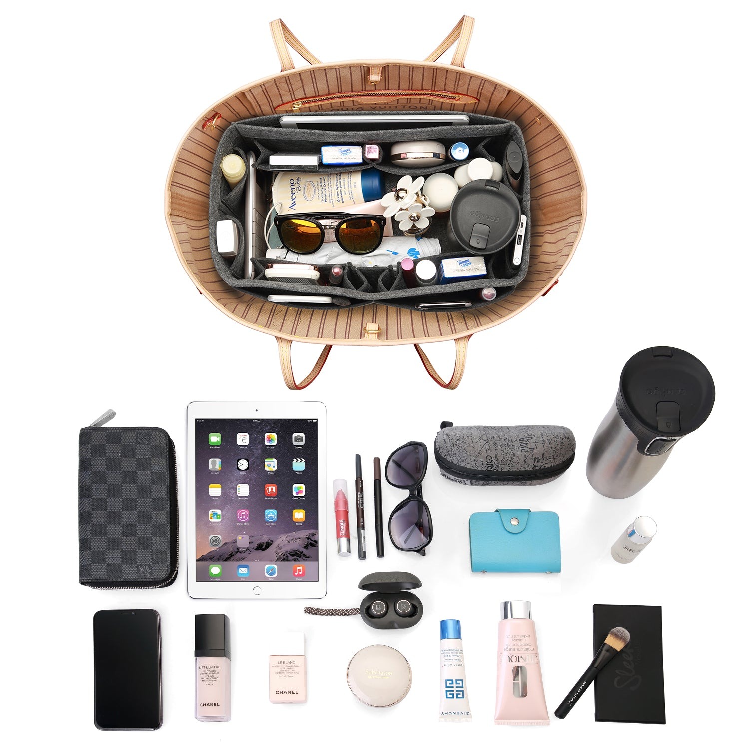 Organisateur de sac à main en feutre – Très grande taille (Convient au Speedy 40 / Neverfull GM) product image 18