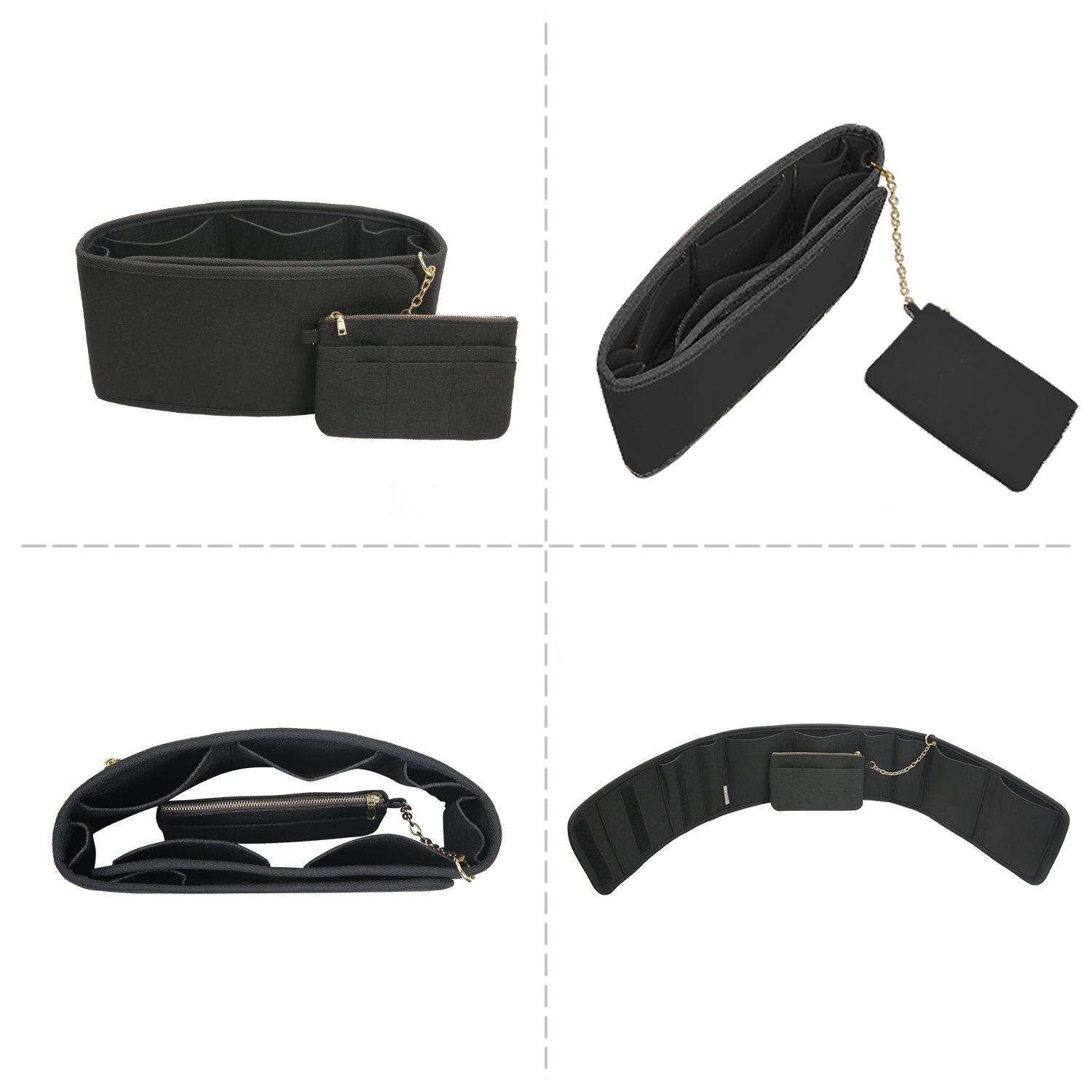 ที่插入 organizer สำหรับกระเป๋า Speedy, Neverfull, Tote – ไซส์ฟรี, 3 สี product image 9